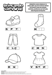 Cadê a Vogal? - Roupa