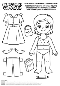 Brincar de Vestir - Professora