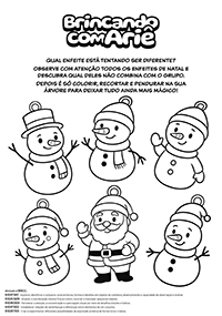 Enfeites de Natal: Qual é o diferente?