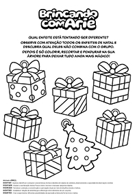 Enfeites de Natal: Qual é o diferente?