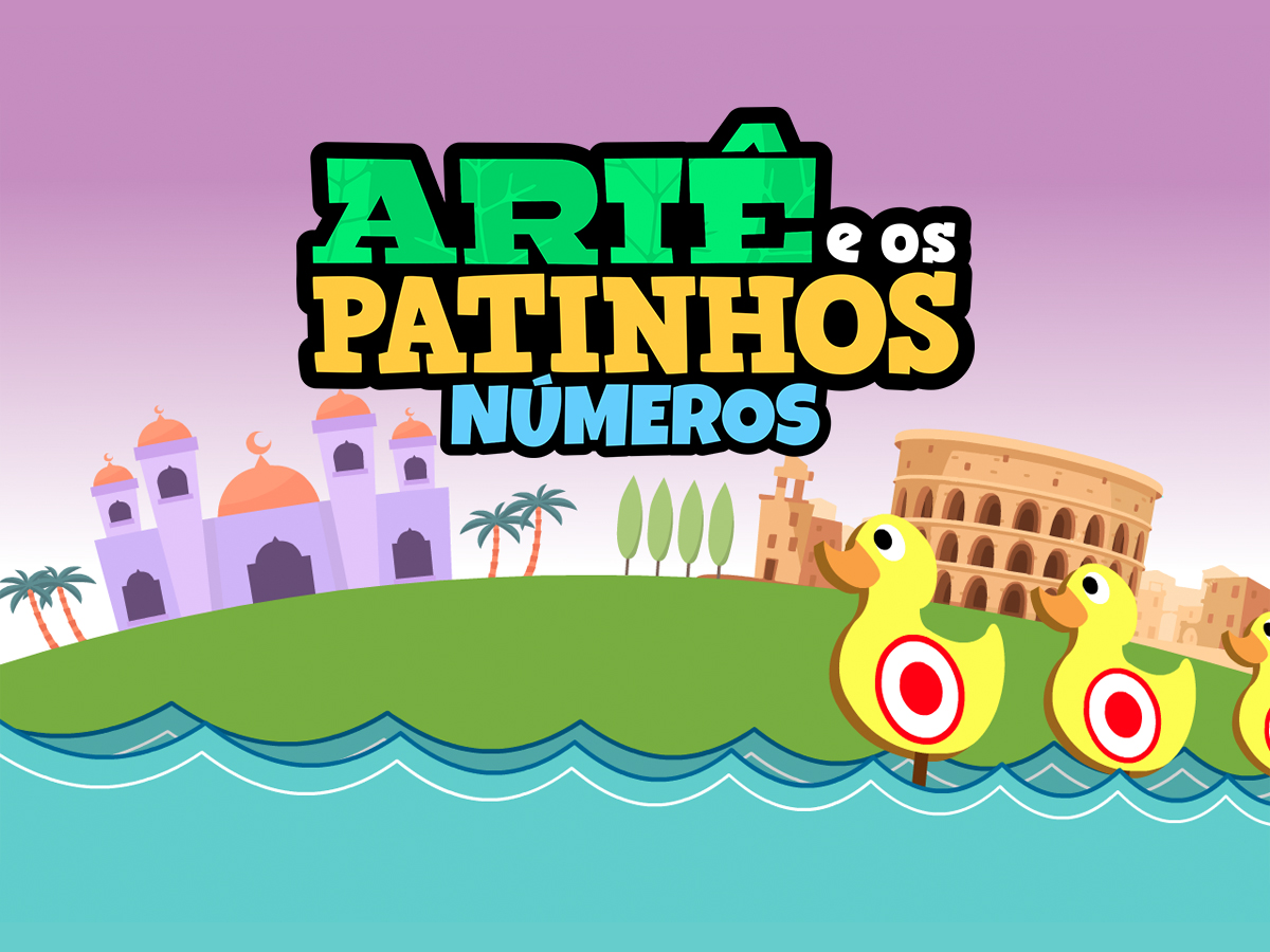 Jogo Educativo Brincando com Arie e os Patinhos - Educational Game Playi