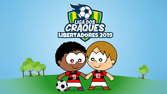 Brincando com Ariê  Liga dos Craques - Libertadores 2019